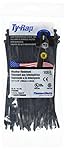 Thomas and Betts TR TY525MX CABLE TIE 50LB 7" UV BLK (Pack of 100)