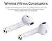 Bluetooth Earbuds,True Wireless Bluetooth Headphones with HiFi 3D Stereo Sound,Built-in Mic with Portable Charging Case Compatible phone X/8/7 and Androidthumb 2