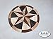 Cowhide Rug Leather Cow Hide Steer Patchwork Area Round Carpet Cowskin Rugs - Orientals Egyptian