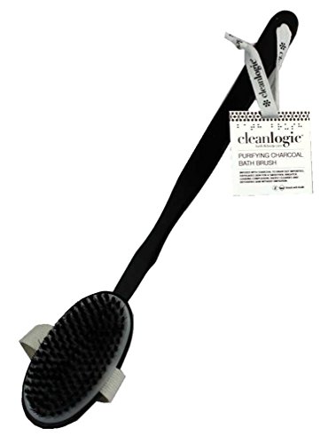 Clean Logic Purifying Charcoal Bath Brush (3 Pack)