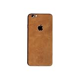 Dpark Luxury Genuine Leather Full Back Skin Film Sticker Decal Durable Protector for Apple iPhone 6/6s (For iPhone 6/6s)