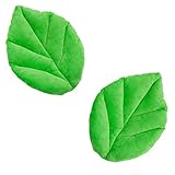 Floor Bloom Soft and Cozy Green Leaf Floor Pillow for Kids (Medium - Magic Garden Collection) (2)