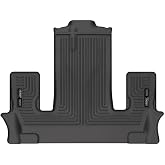 Husky Liners Weatherbeater Floor Mats | Fits 2022-2026 Ford Explorer w/2nd Row Bucket &amp; w/Out Floor Console | 3rd Row, 1-pc Black - 14441