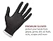 Venom Steel Nitrile Gloves, Rip Resistant Disposable Latex Free Black Gloves, 2 Layer Gloves, 6 mil Thick, X-Large (Pack of 500)