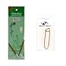 ChiaoGoo Bamboo Patina 12 inch (30cm) Circular Knitting Needles US Size 8 (5mm) 2012-8 with Stitch Holder