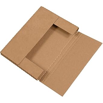Boxes Fast BFM1291K - Cajas de cartón corrugado de fácil plegado, 30 x 23 x 2,5