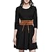 Womens Lace Waist Belt Soft Faux Leather Boho Band Corset Fashion Accessories for Dresses
