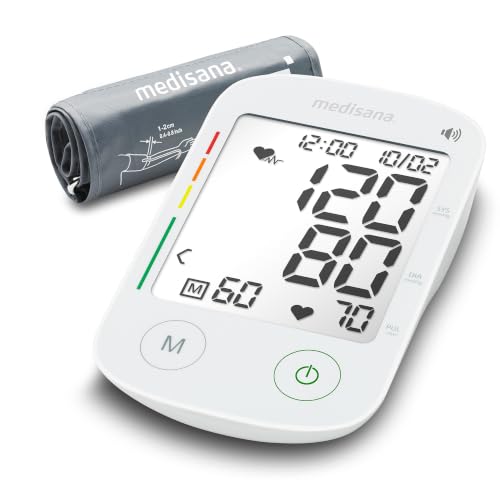 medisana BU 535 Voice Oberarm-Blutdruckmessgeraet mit Sprachausgabe