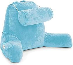 Husband Pillow XXL Carolina Blue Backrest with