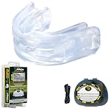 Brain-Pad LoPro+ Double Laminated Strap/Strapless Combo in one Mouthguard