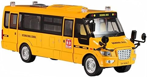 School Bus With Light &amp; Music Lights And 5 Open-able Doors S Enjoy Having There Own Yellow That Looks As In Real Life