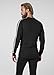 Helly Hansen Men's HH LIFA Stripe Crew Base Layer, 998 Black, X-Large