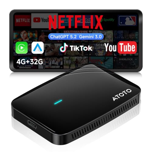 Wireless CarPlay Adapter Dual-WiFi Box