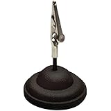 Expressly HUBERT Black Steel Fixed Height AlliKlip?Clip Sign Holder - 3"H