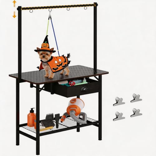 Cutogxon Adjustable Pet Grooming Table