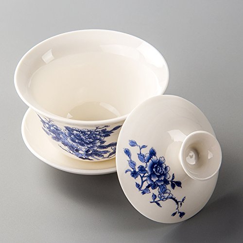 VT BigHome Tea Cup Tureen Teapot Chinese Traditional Kungfu Tea Pot Ceramic Tea Bowl Cup Porcelain Sancai Cup Tea Cup Sets