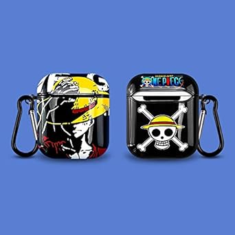 Lalapopo For Apple Funda Airpods 1 2 Japanese Cartoon Naruto One Piece Roronoa Zoro Luffy Ace Uchiha Sasuke Hipster Soft Earphone Cover Cases 2 Amazon Es Electronica