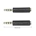 MonkeyJack 2-Pack 3.5mm Male to Female OMTP to CTIA Earphone Adapter for Nokia / Lenovo Mobile