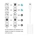 iPhone7 / 7 Plus Splitter & Dual Lightning Adapter INGOUE 2 Lightning Port Headphone Apple Audio and Charge Adapter Accessories for iPhone 7/7 Plus/ 6 / 6 Plus / 6S / 6S Plus and so on. … (White.)