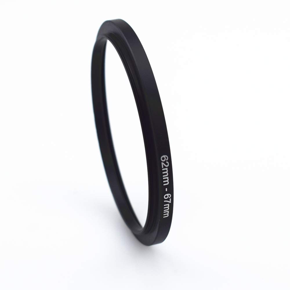 62mm to 67mm Camera Filters Ring Compatible All 62mm Camera Lenses or 67mm UV CPL Filter Accessory,62-67mm Camera Step Up Ring