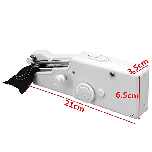ARTISTORE Mini Handheld Sewing Machine, Portable Sewing Machine Mini Cordless Handheld Electric Stitch Tool for Fabric, Clothing, Kids Cloth, Home Travel Use