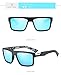 DUBERY Mens Sport Polarized Sunglasses Outdoor Riding Square Windproof Eyewear D918