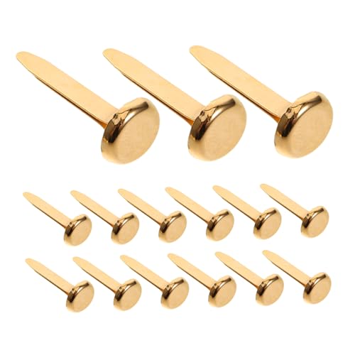 DOITOOL 1 Set Craft Brads Fasteners Mini Paper Pins for DIY Projects for Scrapbooking Art Activities and Creative Learning for Home and School Use