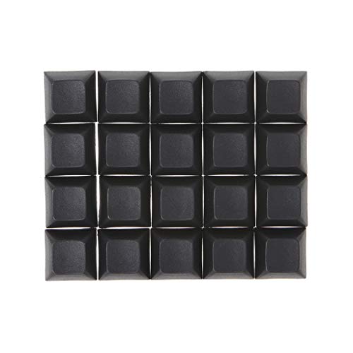 Lvyuanda PBT Keycaps DSA 1u Blank Printed Keycaps for Gaming Mechanical Keyboard Apple Mac Pro, MacBook Pro/Air