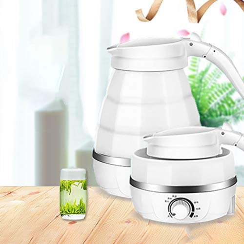 Clearance Sale!DEESEE(TM)Retractable Folding Silicone Electric Kettle Travel Portable Mini Folding Kettl