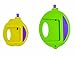 TECH-P 9 PCS Bag Holder Food Storage Fruit Pattern Bag Clips Round Sealer-(3 Large+3 Medium+3 Small)