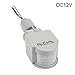 10-50W 12V Outdoor Security PIR Human Body Motion Sensor Detector Inductor Switch for Led Floodlight -Gray White