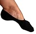 Q.T. Bamboo Women's Low Cut No Show Flat Boat Liner Hidden Socks Cotton 4 Pack