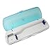 Portable Toothbrush Uv Sanitizer and Holder with Timer, Only 6-8 Minutes to Kill Germa & Bacteria up to 99.9%, Wireles Toothbrush Storage Suitable for Home or Travel Use.
