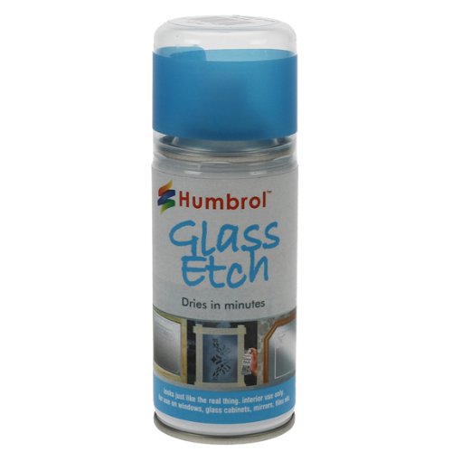 Humbrol 150ml Glass Etch Craft Spray Paint (Blue) Amazon.co.uk Toys