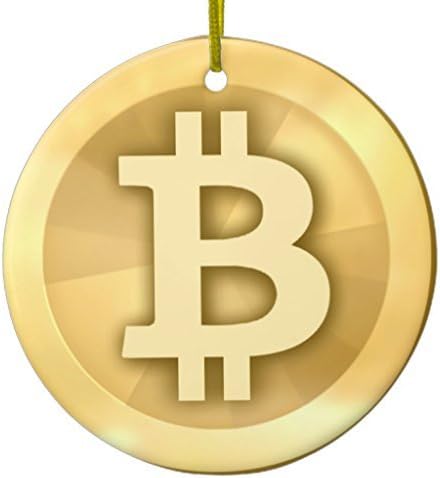 Bitcoin Gifts Metal Ornament Circle