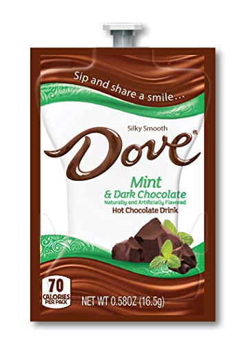 Flavia Dove Dark & Mint Hot Chocolate 18 Count Fresh Packs (Pack of 1)