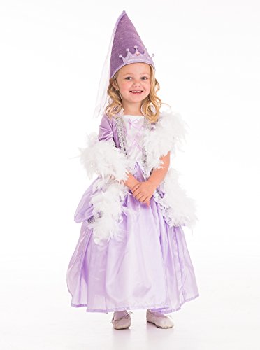 Little Adventures Princess Cone Hats for Girls - Lilac