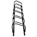 Goplus 6 Bike Rack Bicycle Stand Parking Garage Storage Organizer Cycling Rack Black