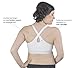 Rumina Racerback Hands Free Pump&Nurse Nursing Bra for Pumping. Perfect for Breastfeeding Pumps by Spectra, Medela, Lansinoh, etc., Black L