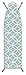 Laundry Solutions by Westex Circles Deluxe Triple Layer Extra-Thick Ironing Board Cover & Pad, 15