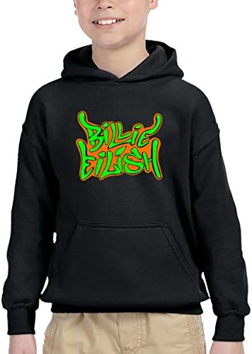 Bi_llie Ei_Lish Youth Fashion Hoodie Unisex Teen's Hooded Boys Girls Pullover Sweatshirt