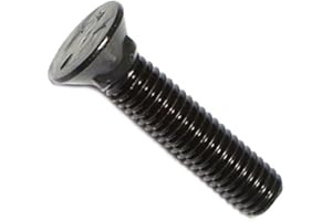 Hard-to-Find Fastener 014973294427 Grade 5 Plow Bolts, 7/16-14 x 2-Inch, 50-Piece