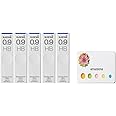 amazdone Uni Mechanical Pencil Lead,The Uni Smudge-Proof Leads 0.9mm（ULS0936）/HB - 5 Pack/total 180 Leads, Sticky Notes Value Set