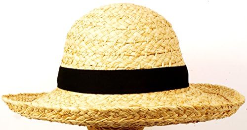 Summer Woven Raffia Kettle Brim Sun Hat
