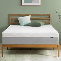 Zinus 10 Inch Green Tea Essential Memory Foam Mattress [New Version], Queen, Fiberglass Free, Medium Feel, Breathable Airflow Memory Foam, Certified Safe Foams & Fabric, Mattress in A Box