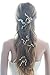 Missgrace Bridal Handmade Crystal Hair Pins Clips for Women Hair Styling (3 Pcs)