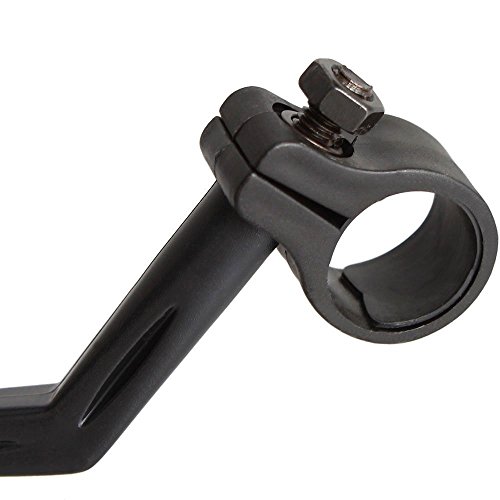 Superdream 360° Rotation Mountain Road Bike Bicycle Cycling MTB Rear View Mirror Handlebar Wide Angle Rearview Adjustable Universal Safety Bike Mirror Black 22MM