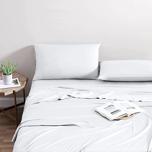 THREAD SPREAD Cooling 100 Tencel Lyocell Bed Sheets Set 4PC Cool