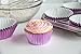 Fox Run Light Pink Foil Disposable Bake Cups, 3 x 3 x 1.25 inches