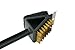 Grill Brush, Barbecue Grill Brush with heavy duty 3-in-1 features by Prozonian Products. Deluxe best value bbq grill brush with brass bristles,stainless steel scraper,scouring pad, a wider head than others and long handled!! Buy now for the best barbecue cleaning brush results!!!